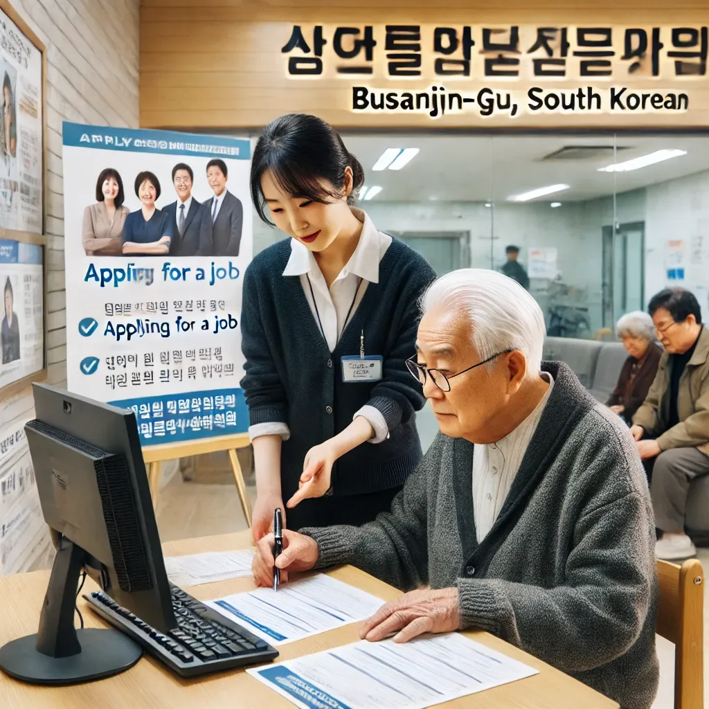 부산진구 노인일자리 신청