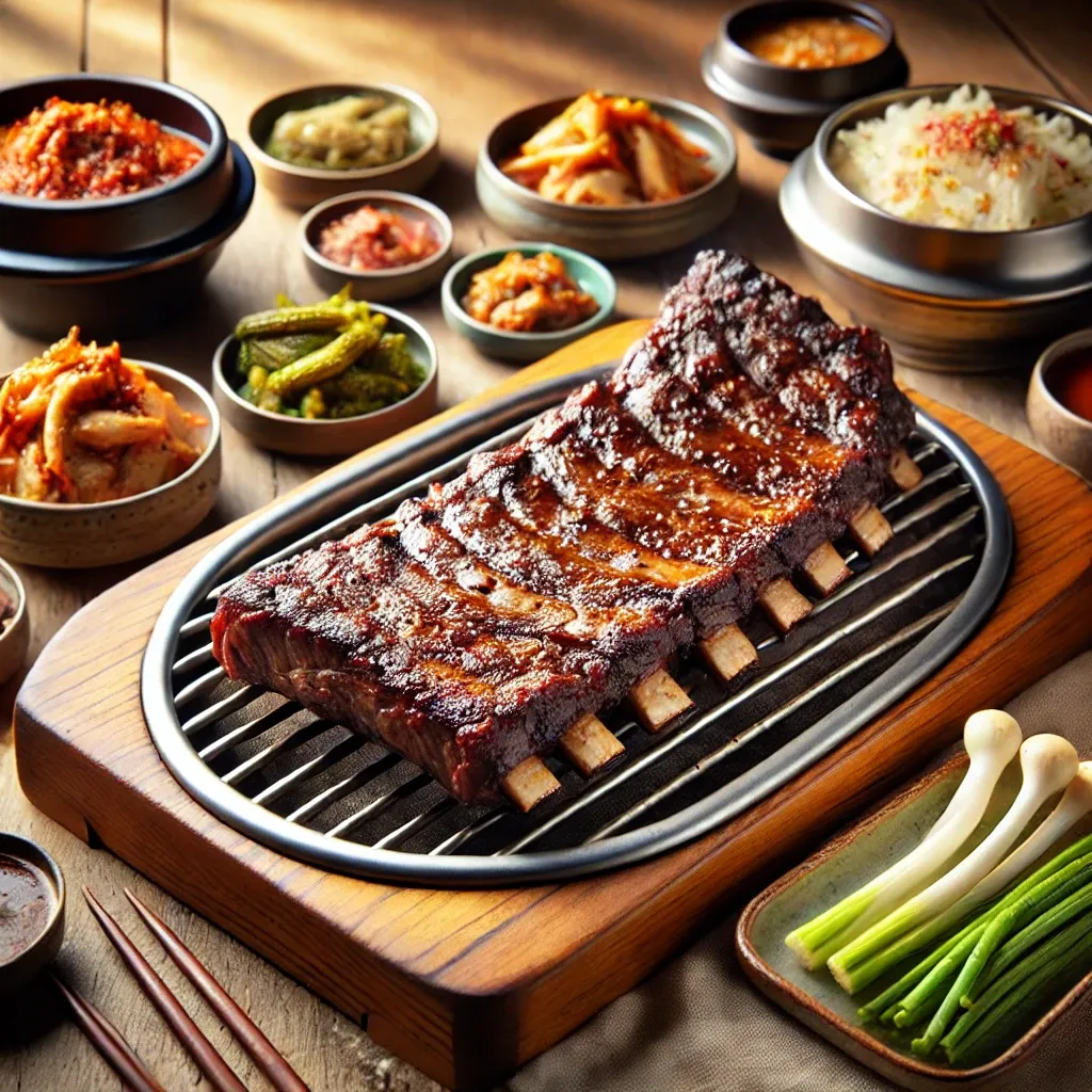 LA갈비 별거없는데 맛있다