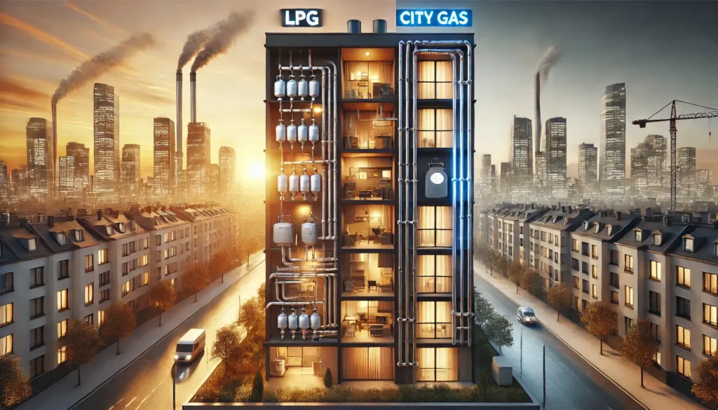 도시가스 lpg 비교