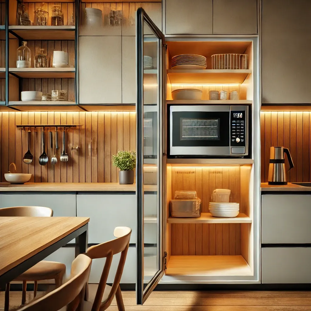 전자레인지 수납장 1000