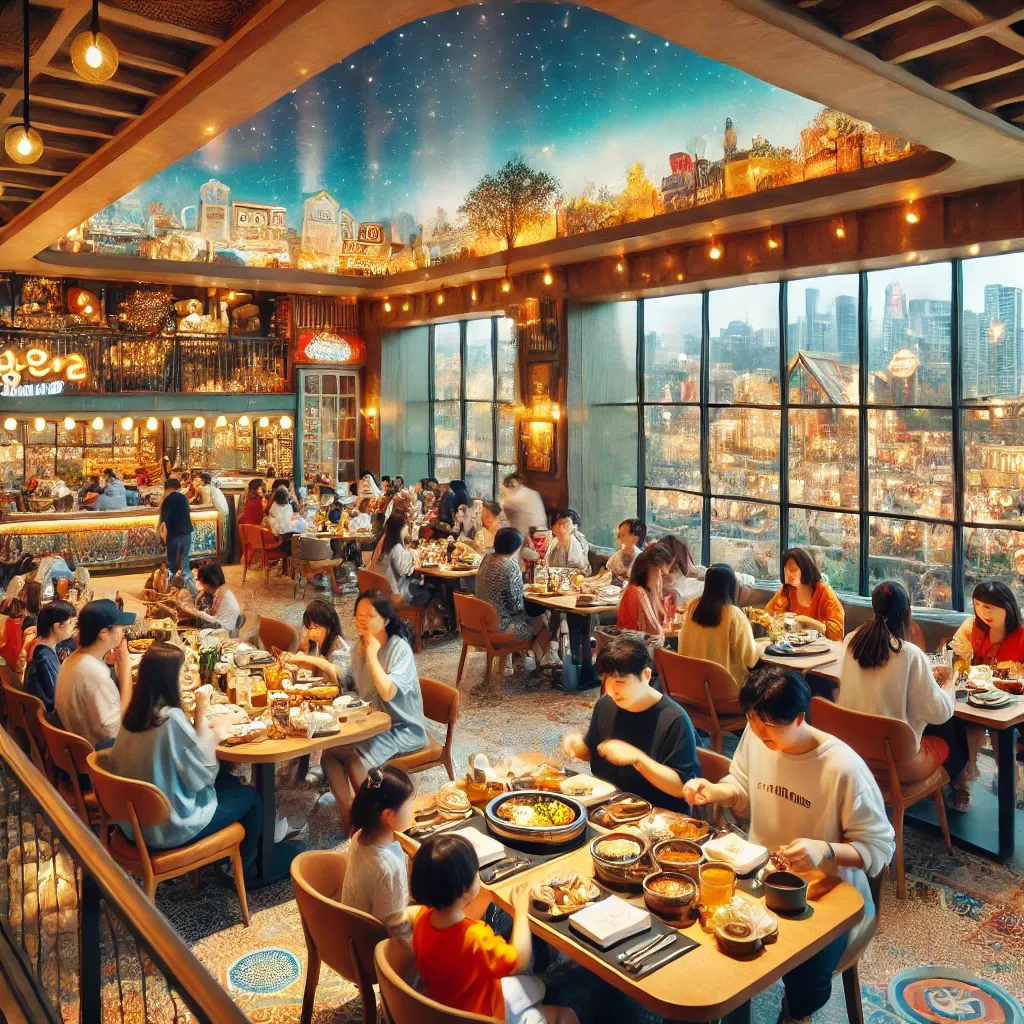 롯데월드 내 식당