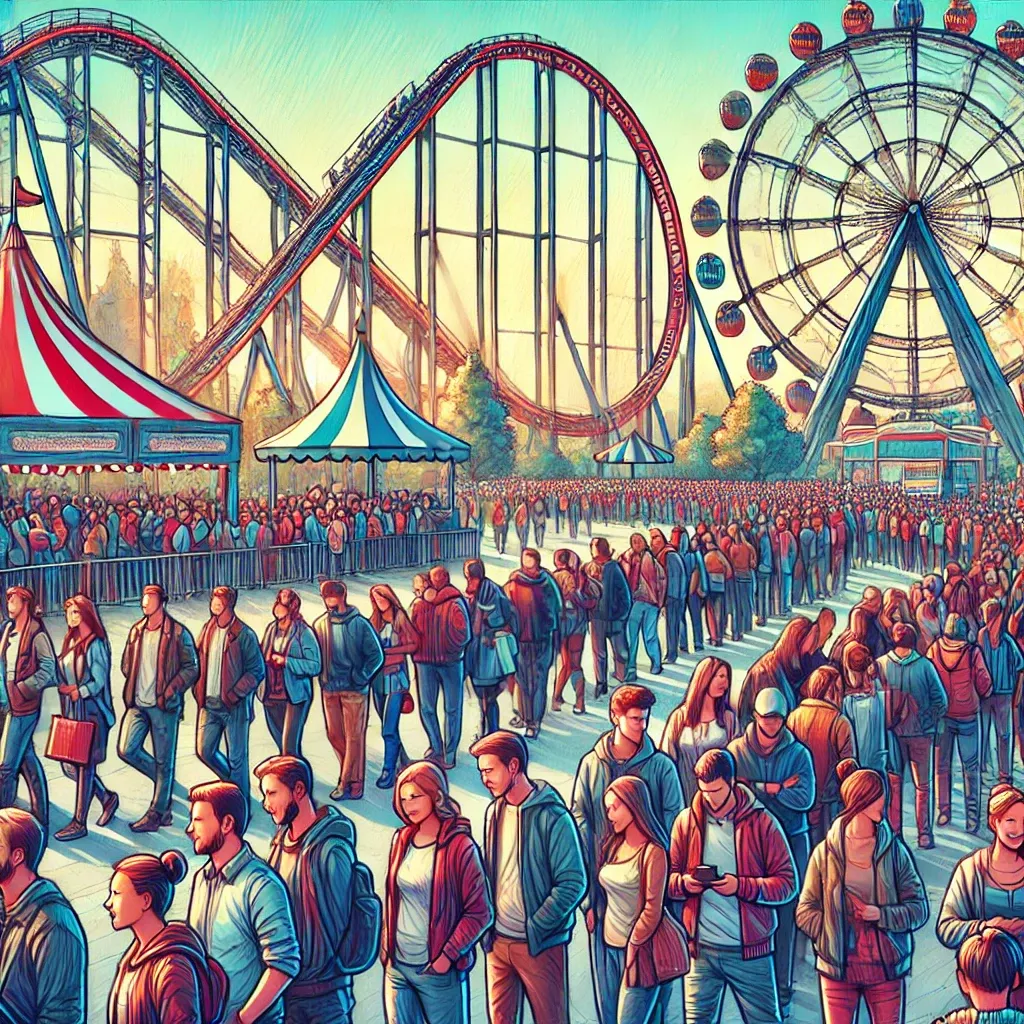 롯데월드 대기시간