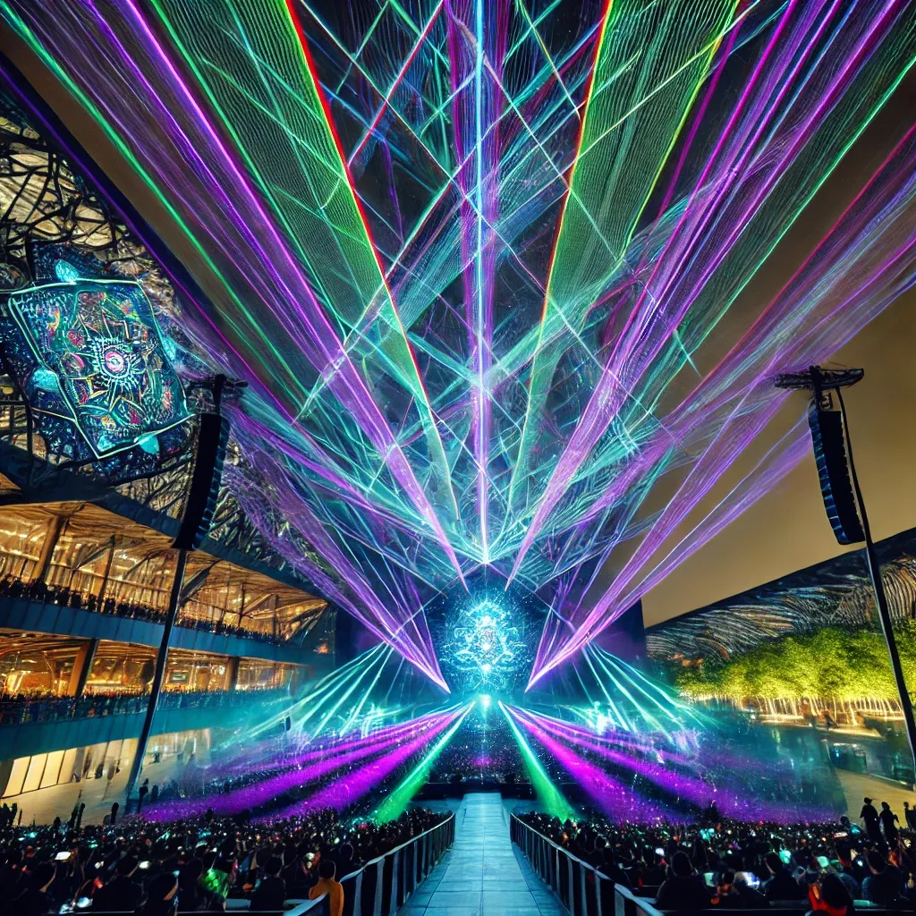 롯데월드 레이저쇼