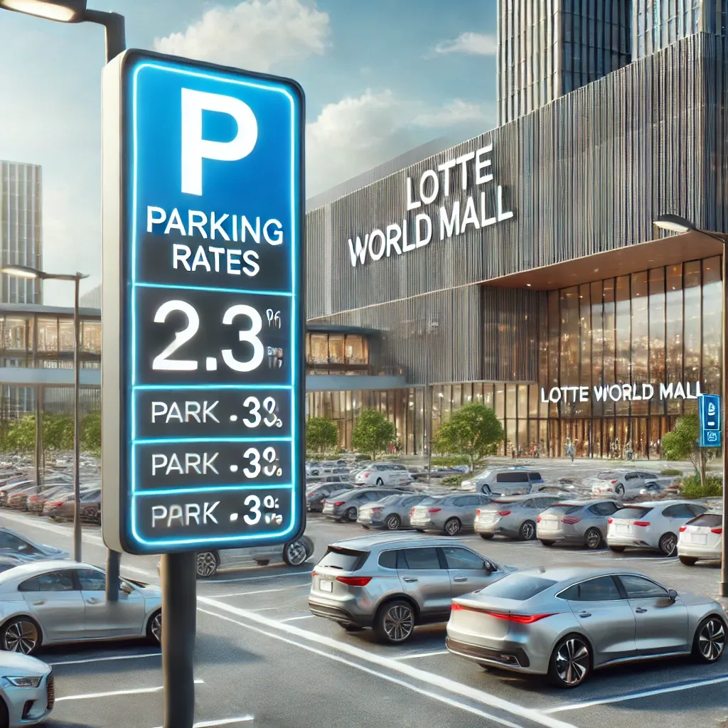 롯데월드몰 주차요금