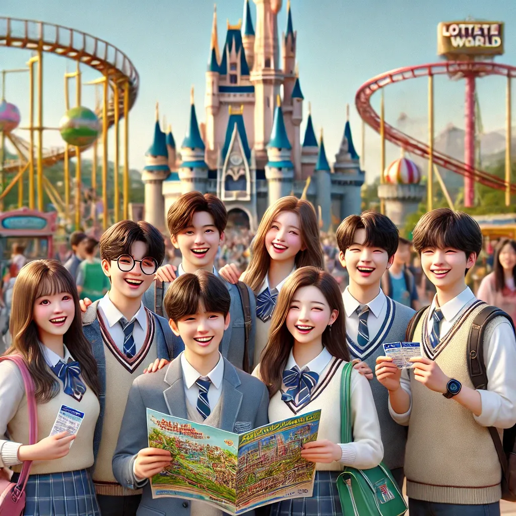 롯데월드 청소년
