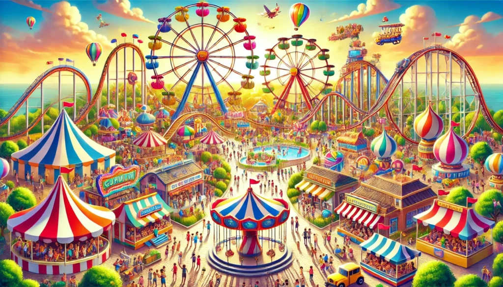 에버랜드 인기 놀이기구