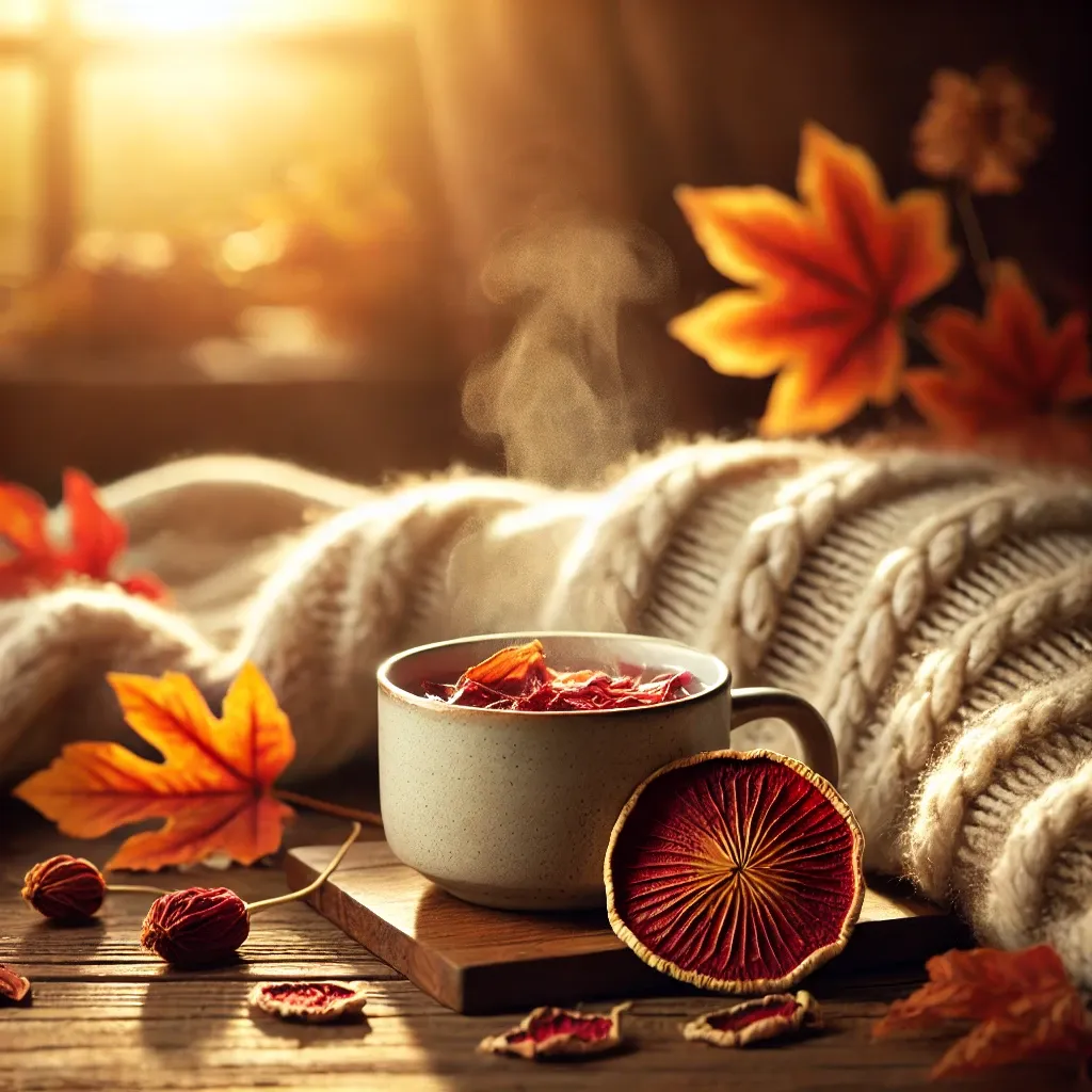 환절기 감기 예방에 좋은 무말랭이 차