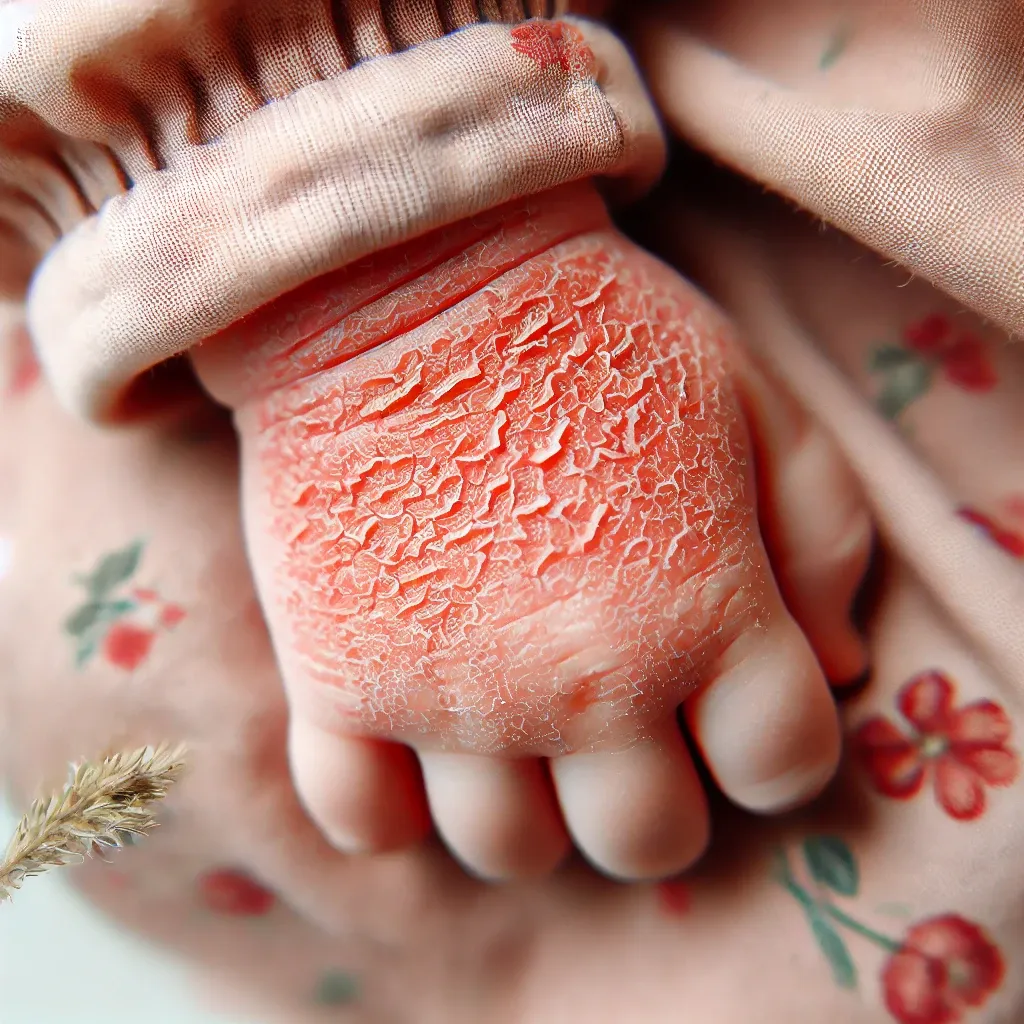 아기 피부 건조