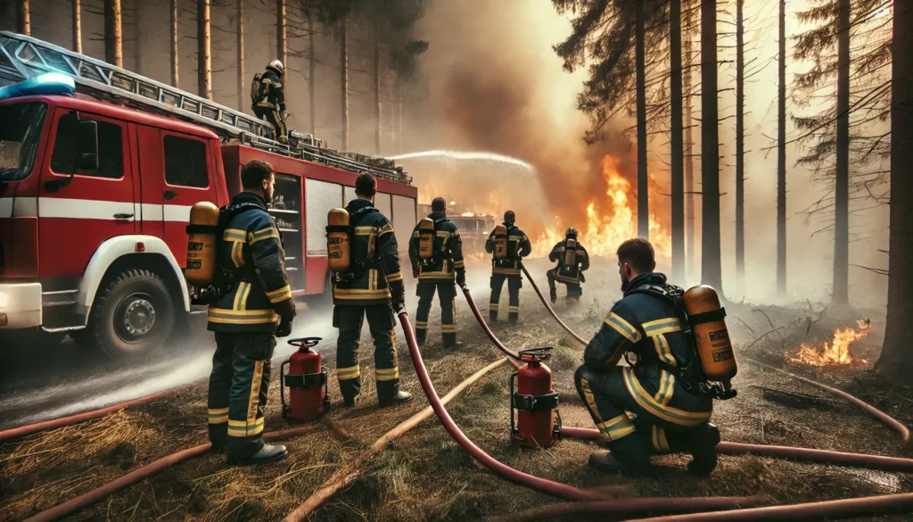 산불 진화대 급여