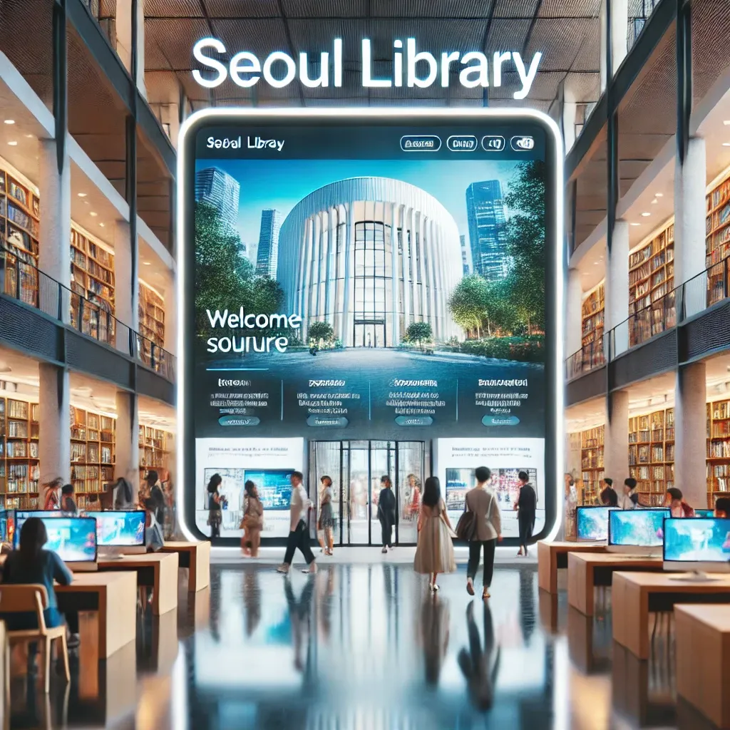 서울도서관 홈페이지