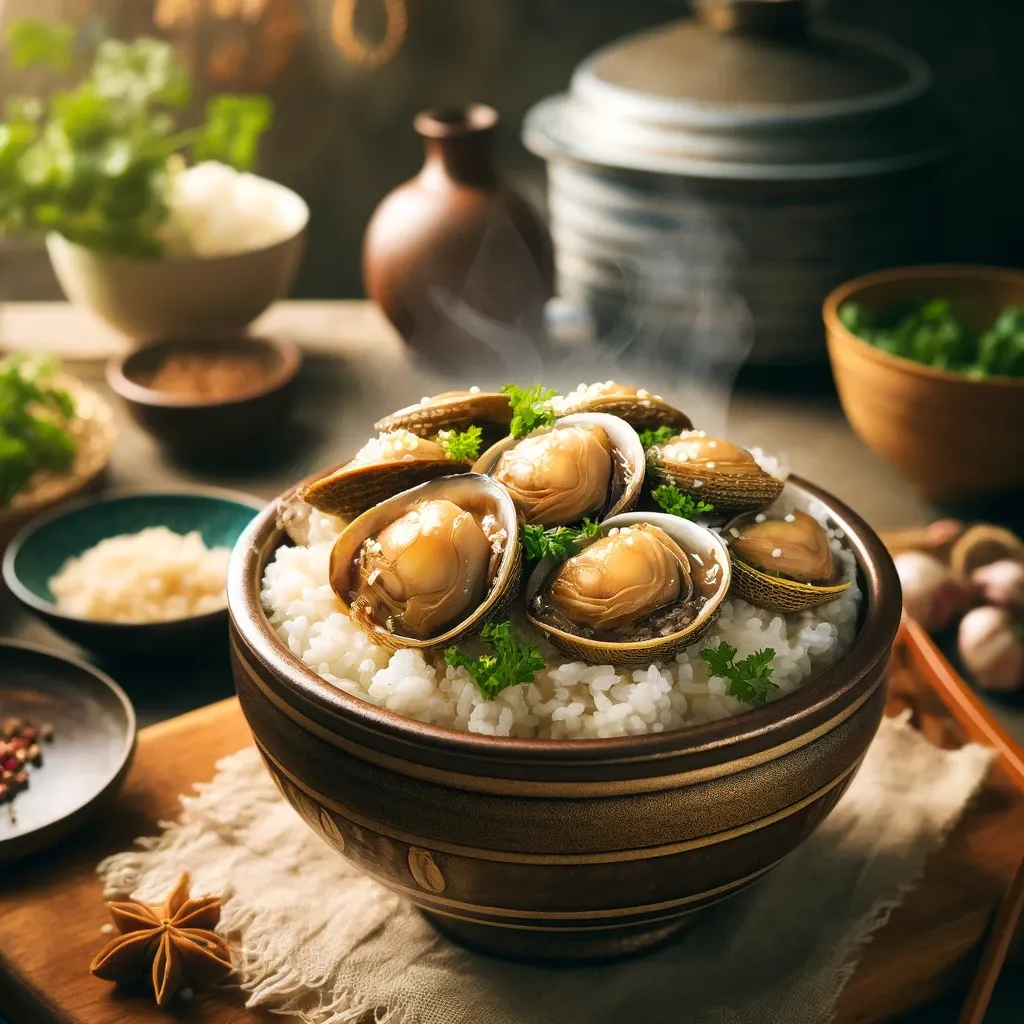 압력솥 전복솥밥