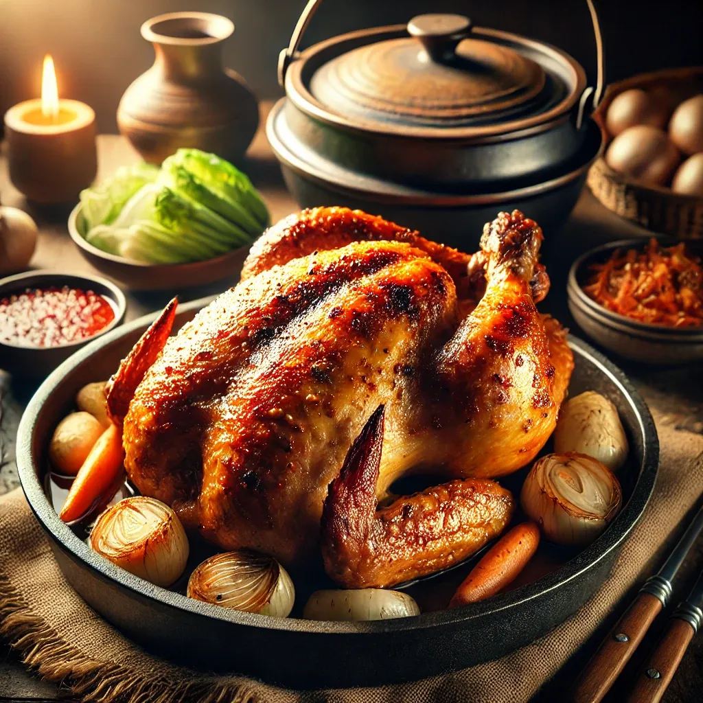 가마솥압력솥통닭&호프