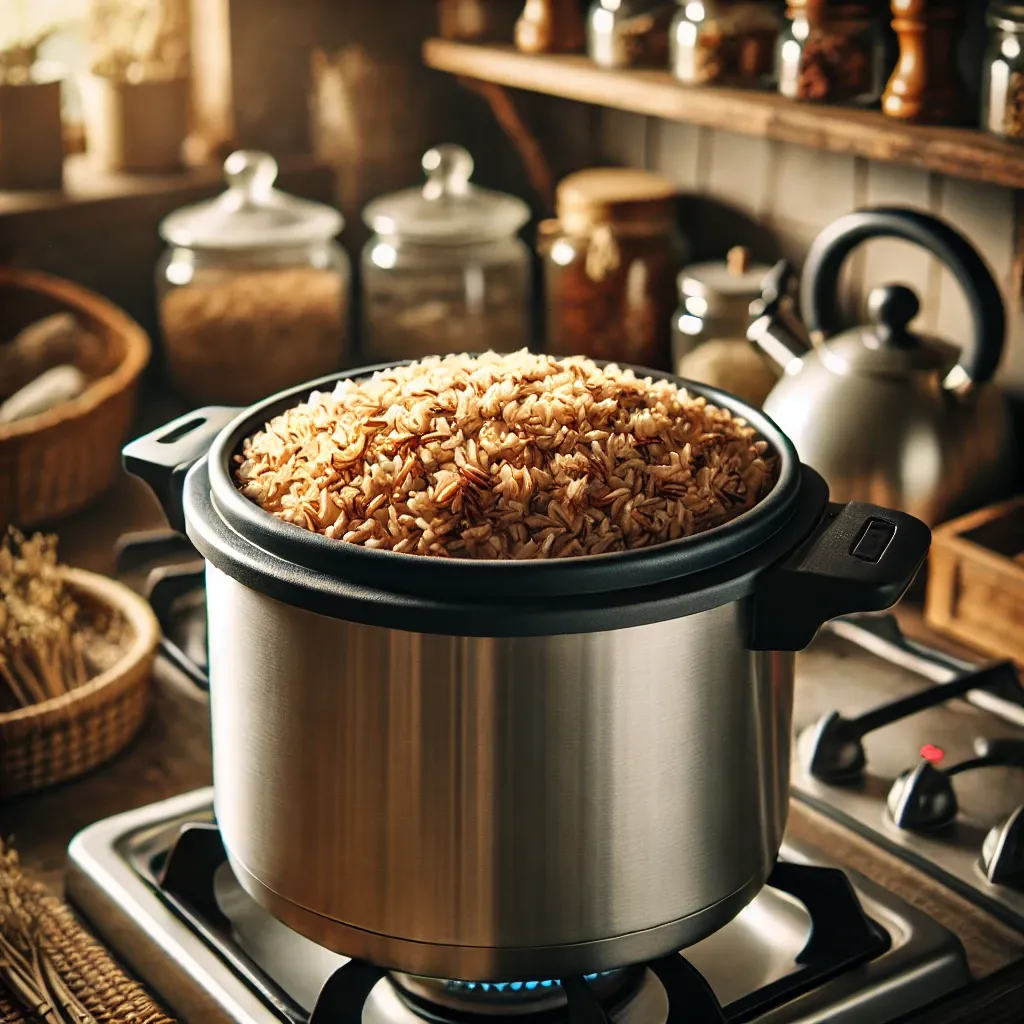 압력솥 밥하기 누룽지