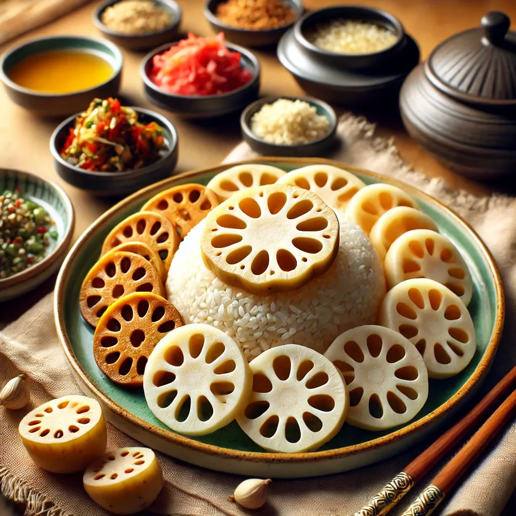 연근밥 연근영양밥짓기 연근영양밥 압력솥밥짓기