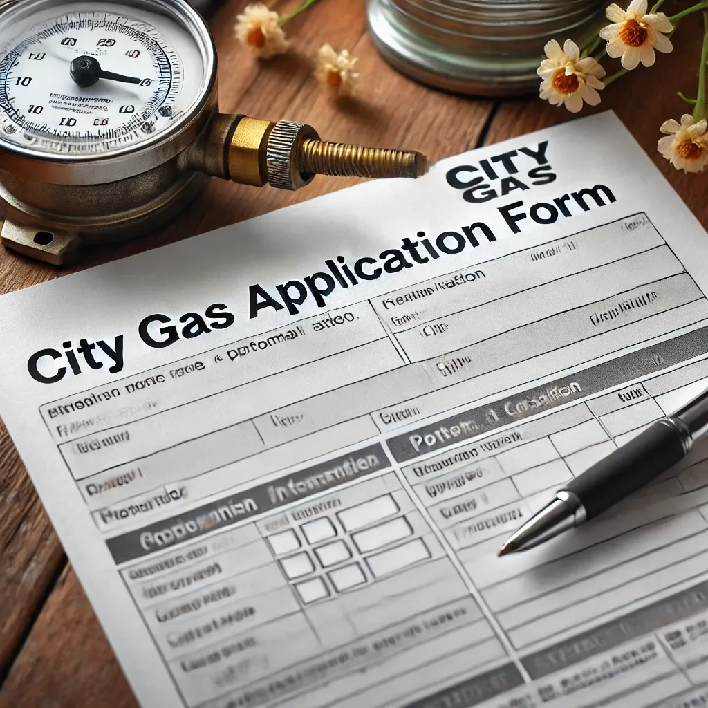 도시가스 신청