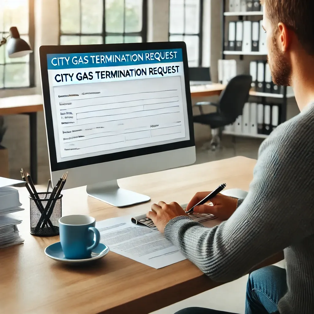 도시가스 해지신청