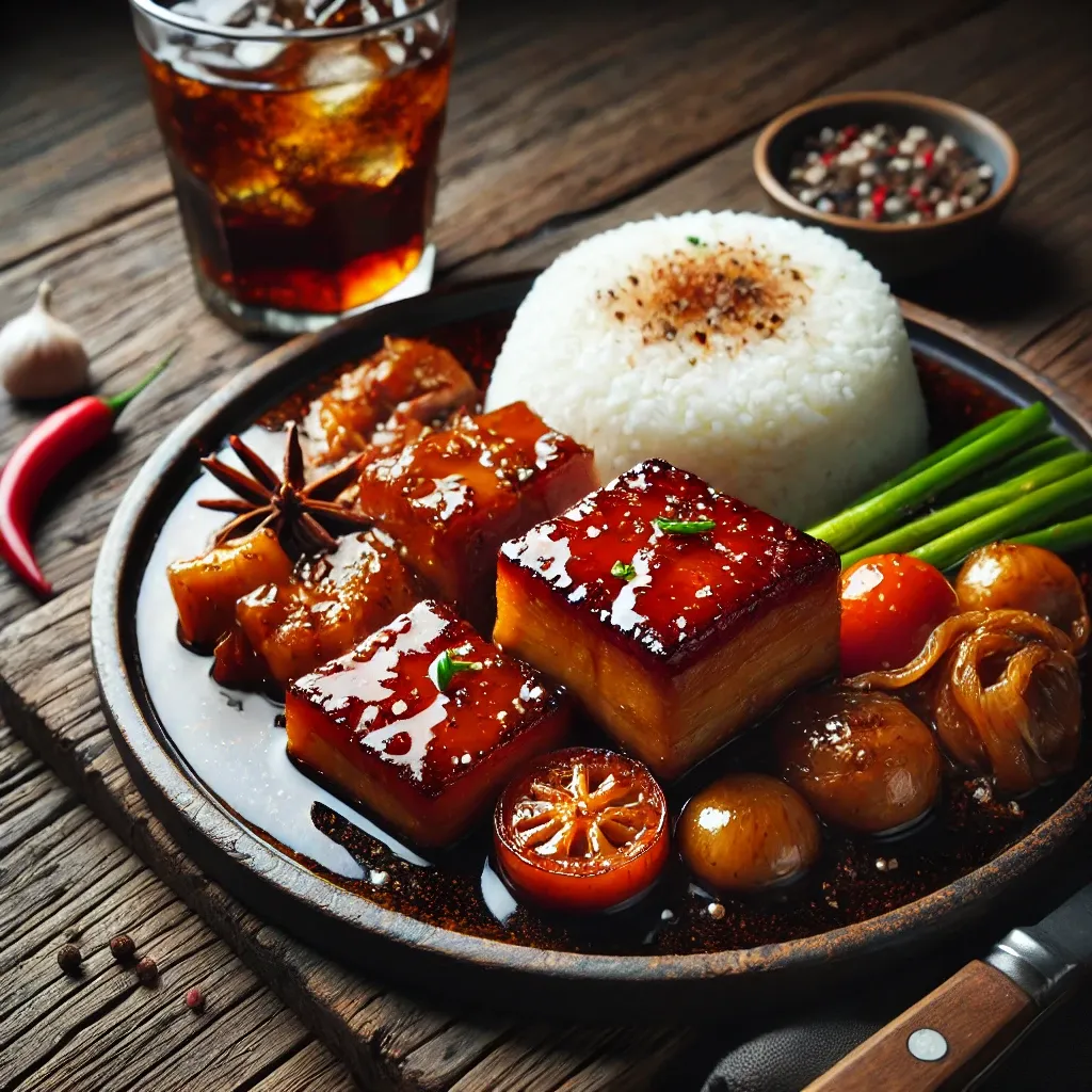 야식에 최고! 콜라 삼겹살 볶음