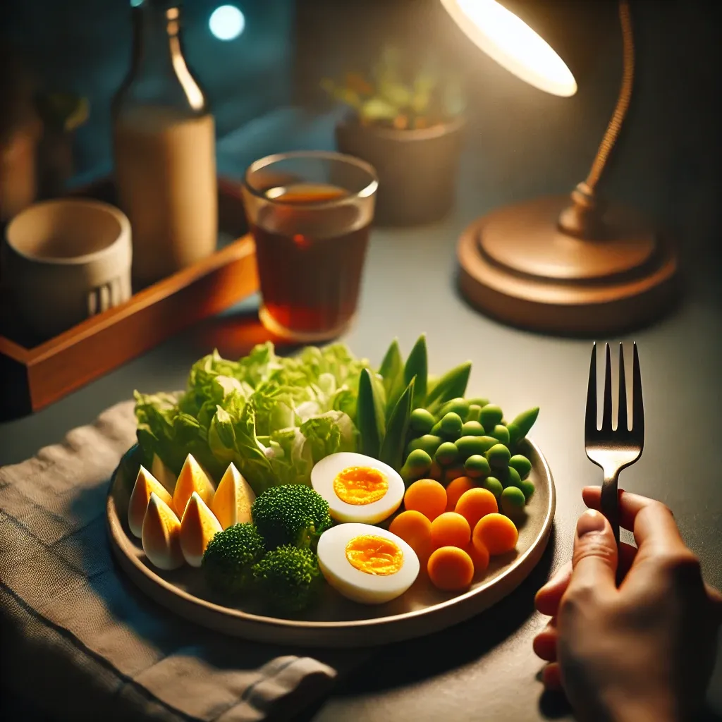 야식 살