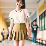 초등학생 짧은 치마