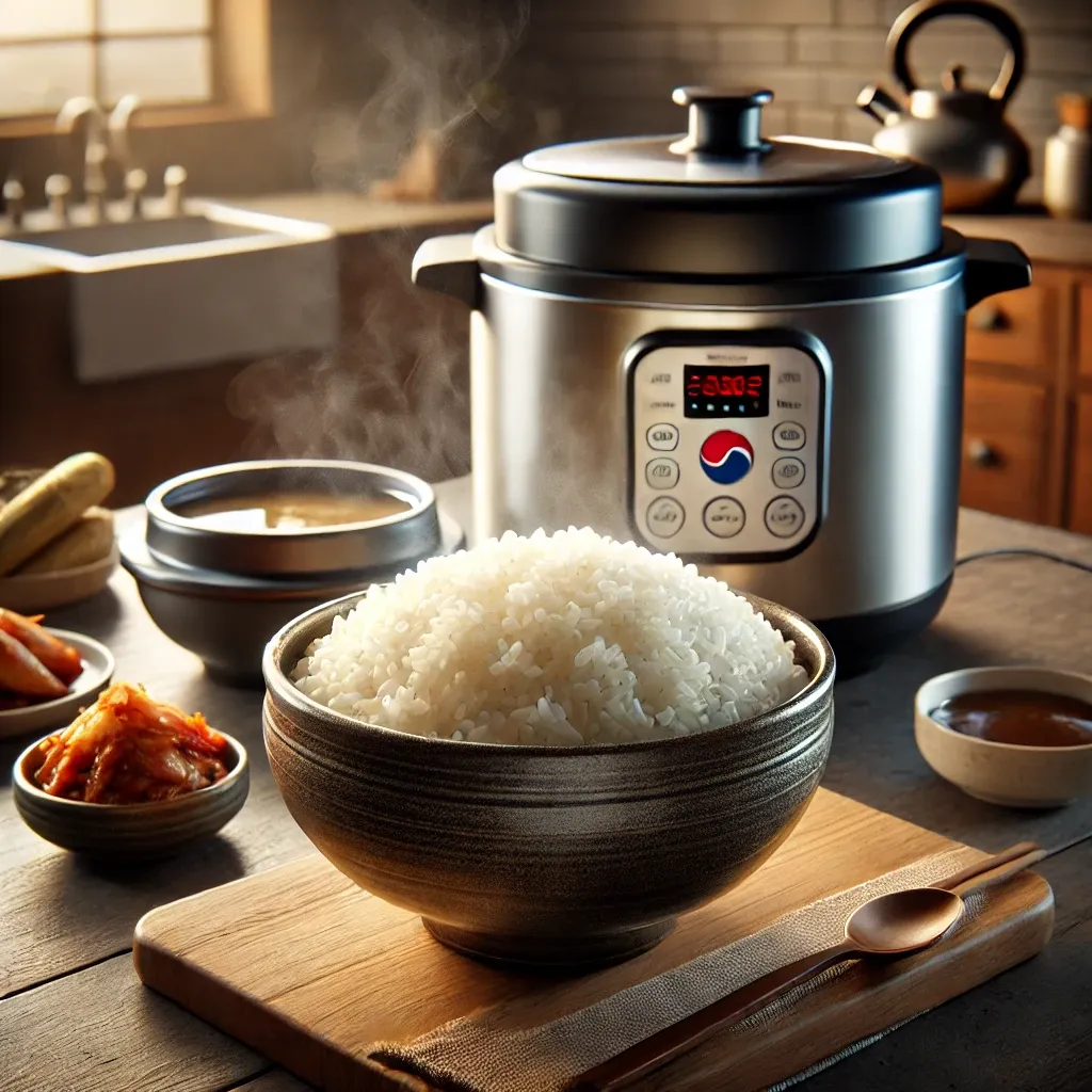 압력솥 찰밥하기
