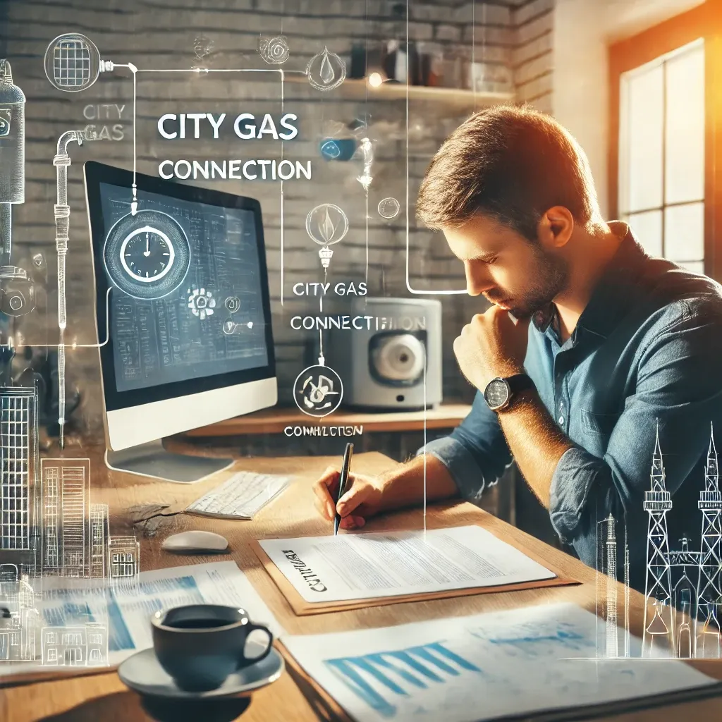 도시가스 연결 신청