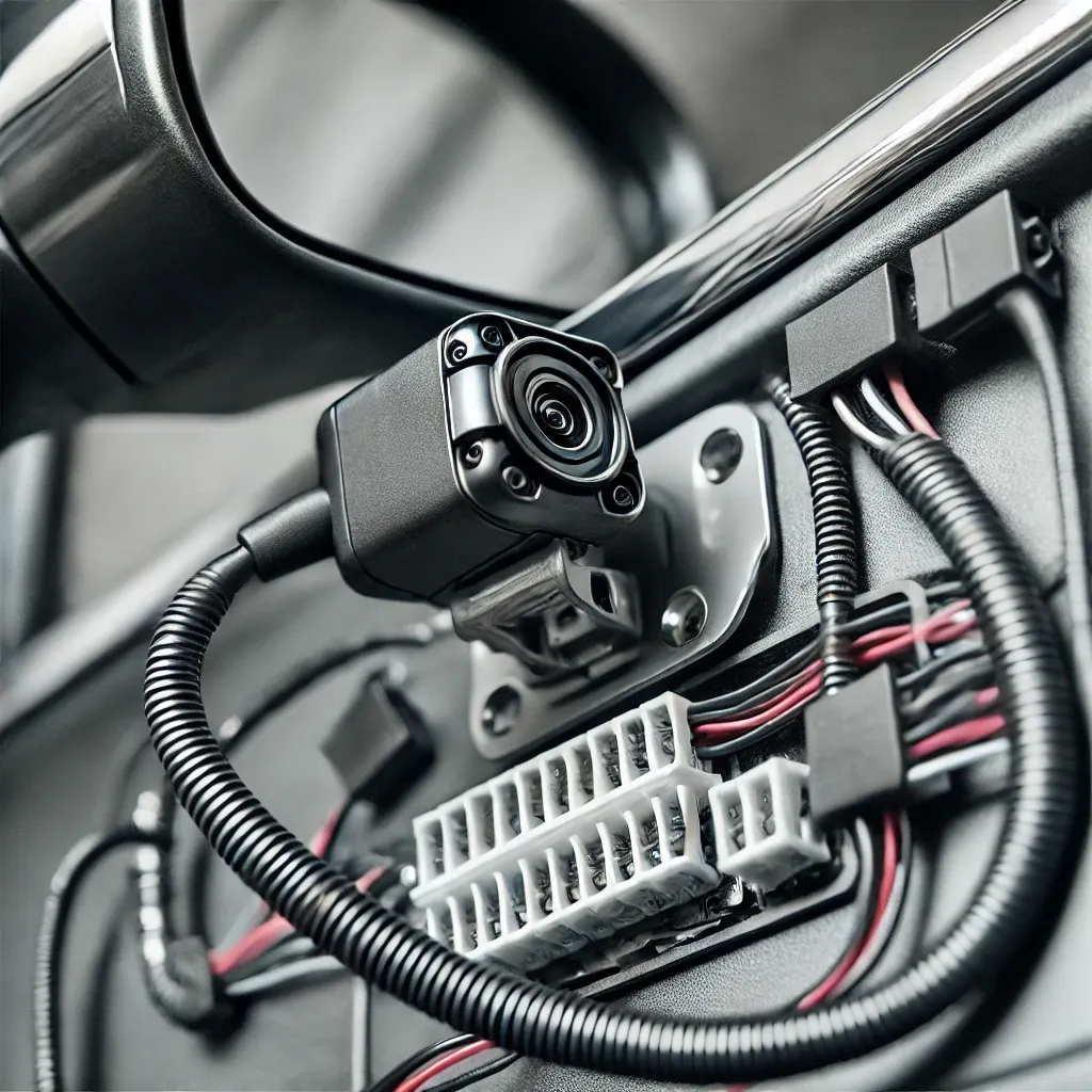 사이드 카메라 배선