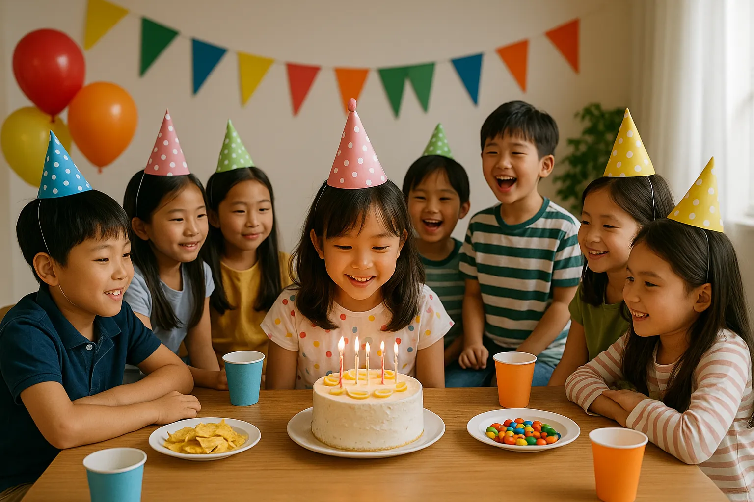 대전 초등학생 생일파티