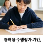 중학생 수행평가