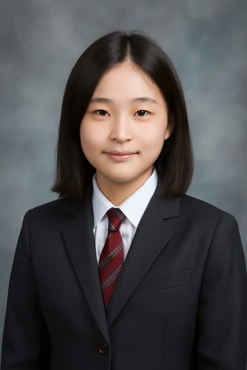 중학생 졸업사진