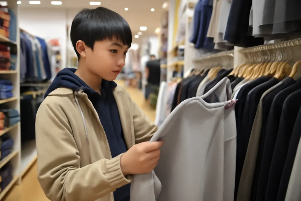 남자 중학생 옷 쇼핑몰