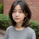 중학생 단발 레이어드
