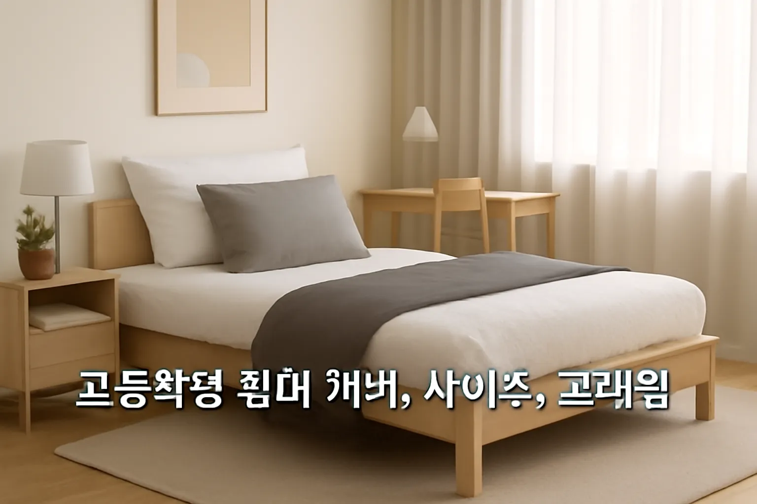 고등학생 침대