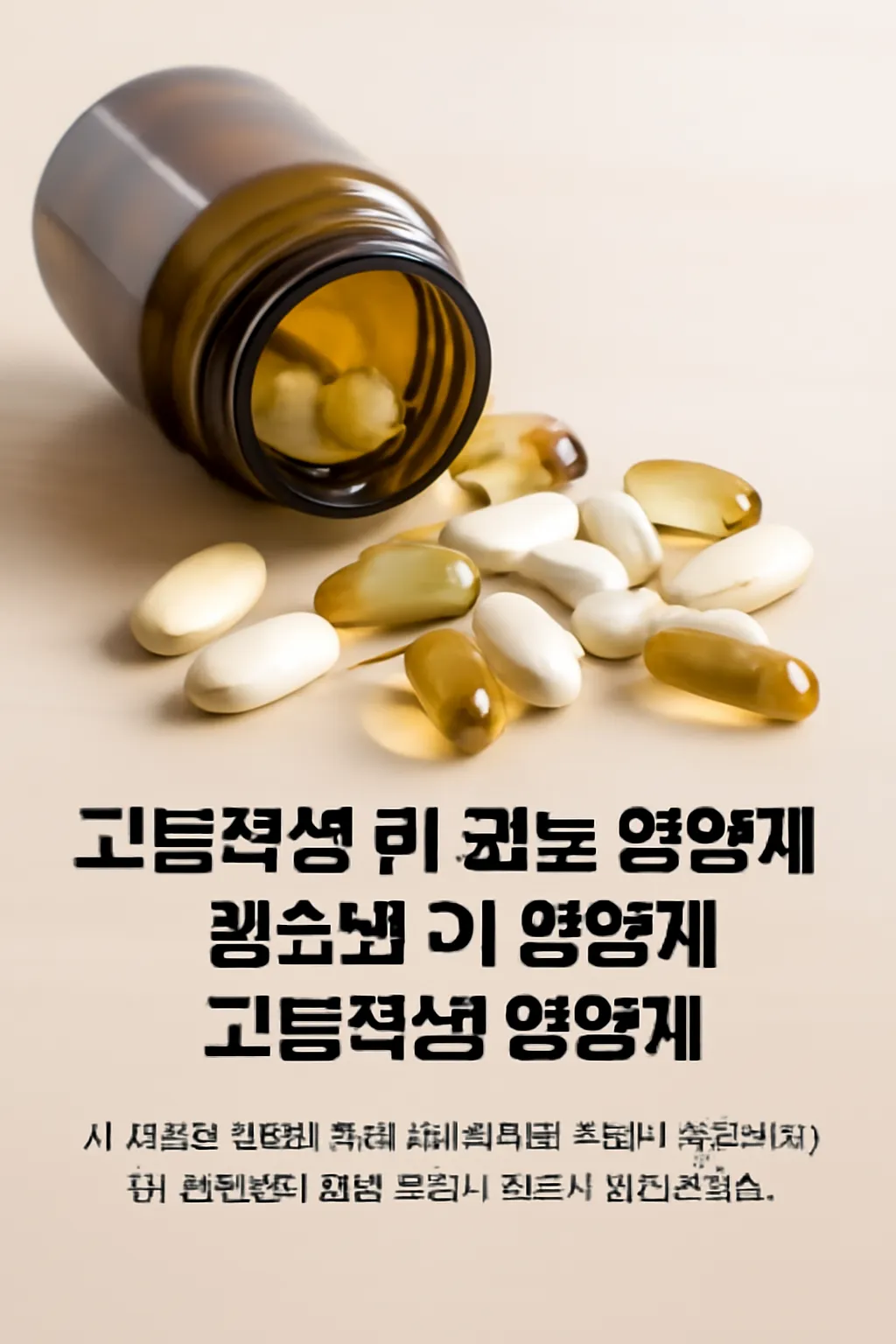 고등학생 키 영양제