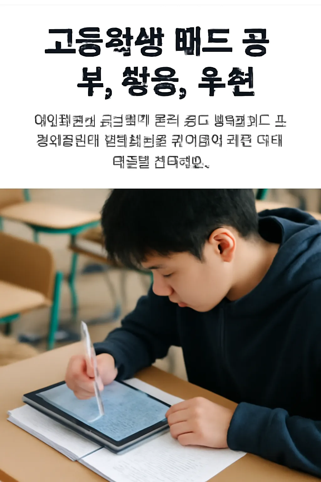 고등학생 패드