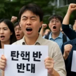 대학생 탄핵반대
