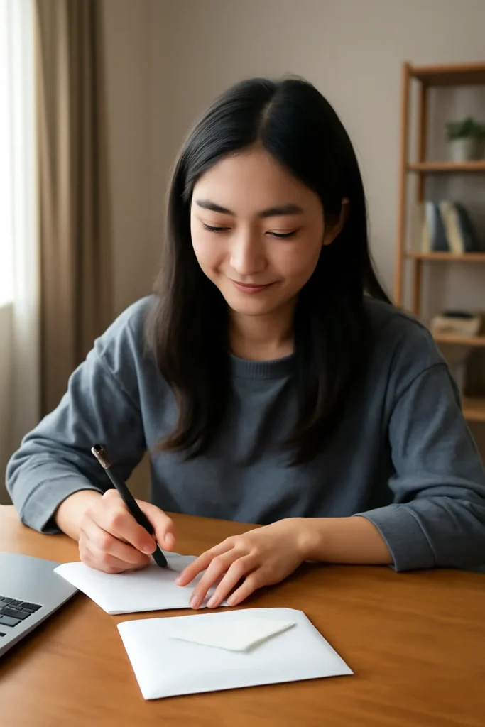 대학생 편지