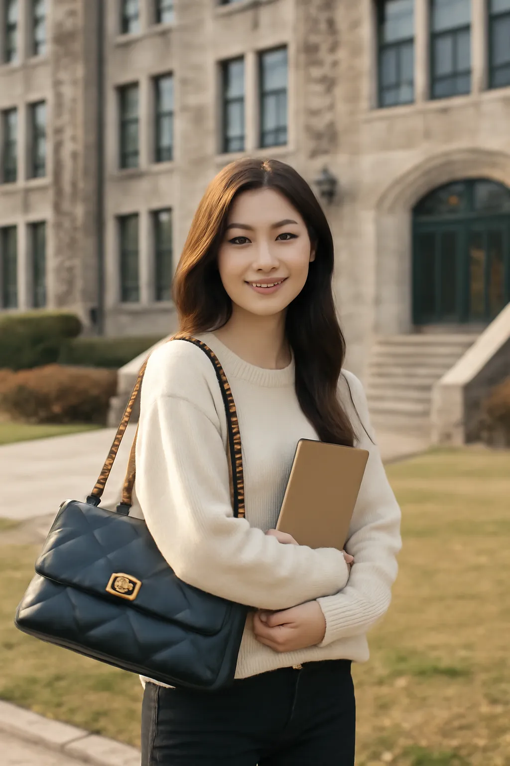 여자 대학생 명품 가방