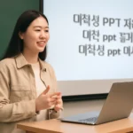 대학생 ppt 표지