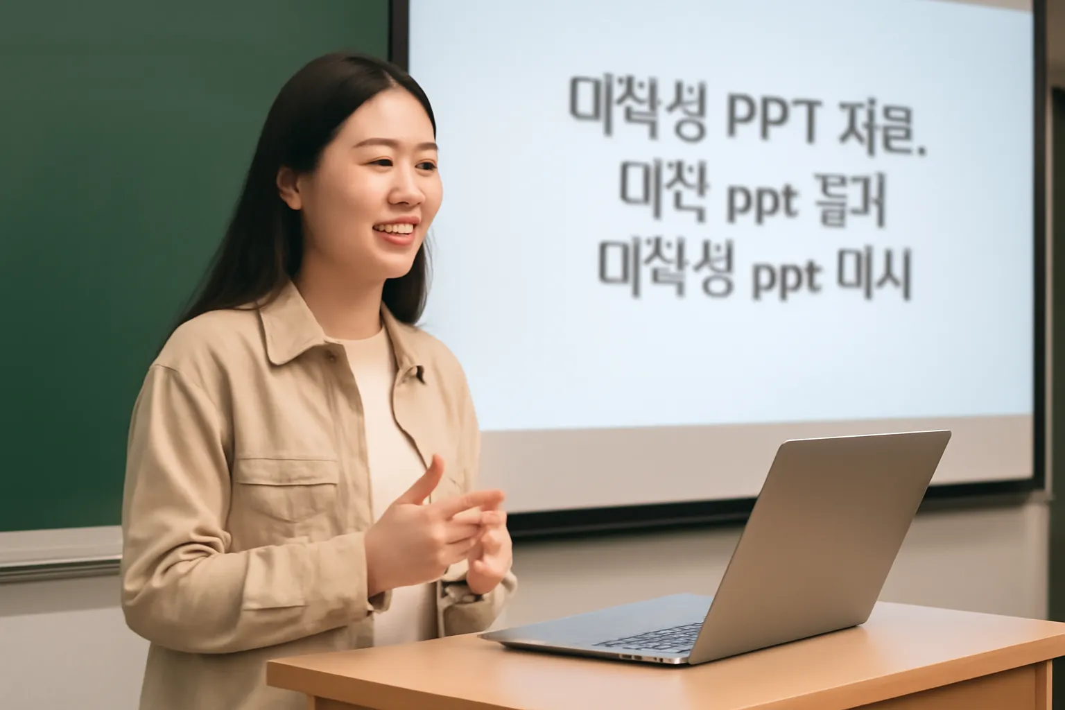 대학생 ppt 표지