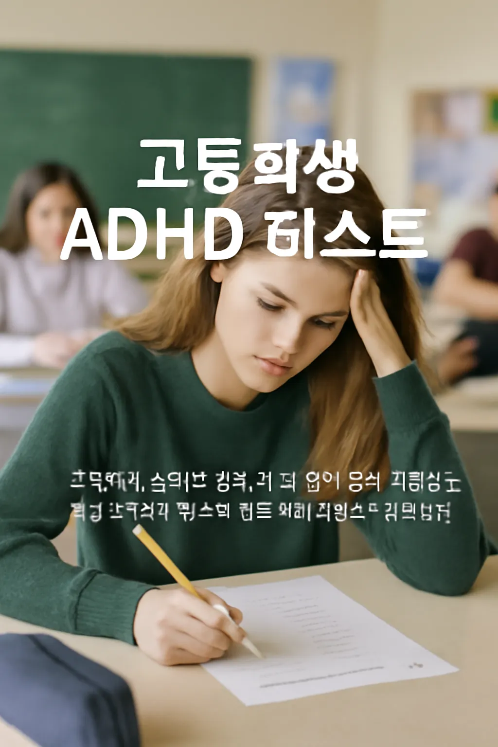 고등학생 adhd 테스트