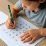초등학생 글씨교정