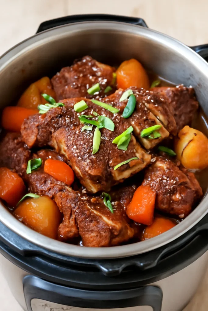 압력솥 la갈비찜 양념
