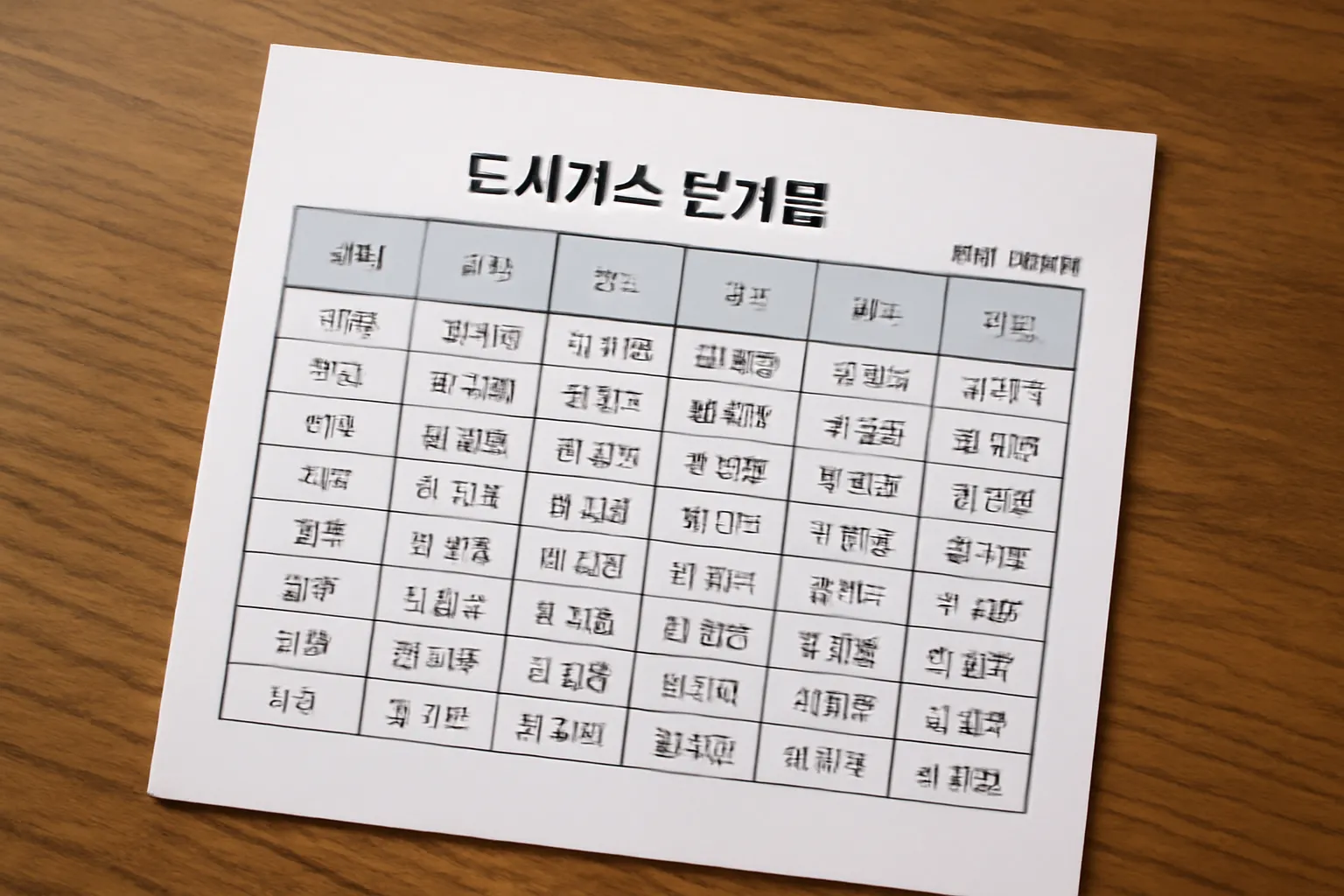 도시가스 단가표