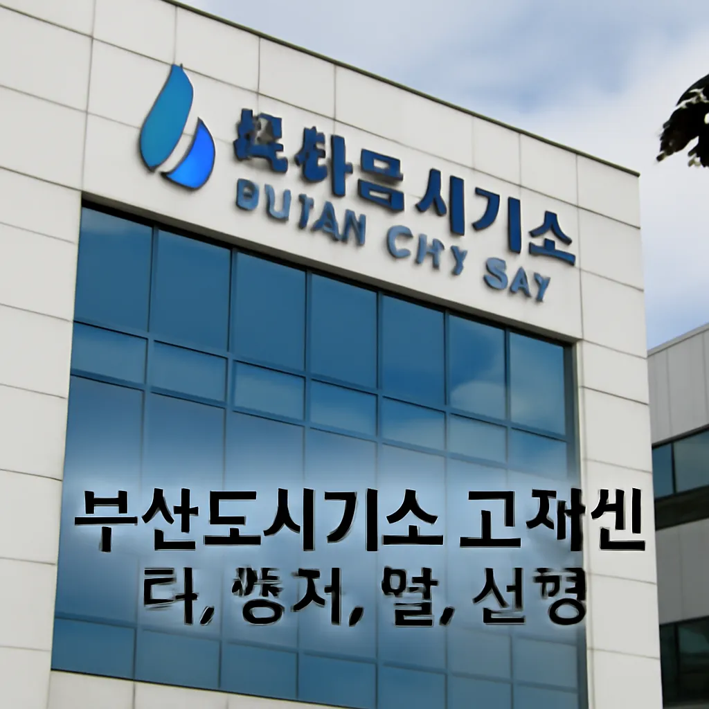 부산 도시가스 홈페이지