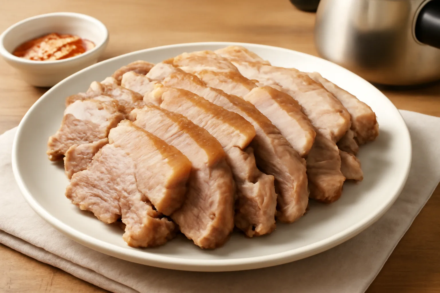 압력솥 수육 맛있게 삶는법