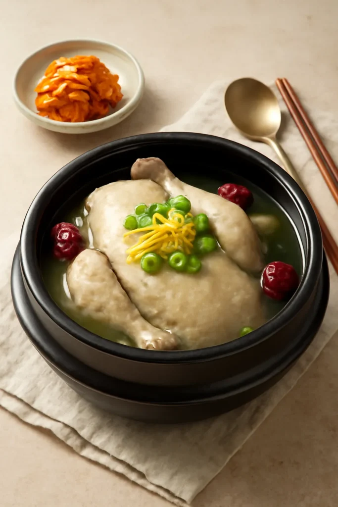 초간단 압력솥 닭다리 삼계탕