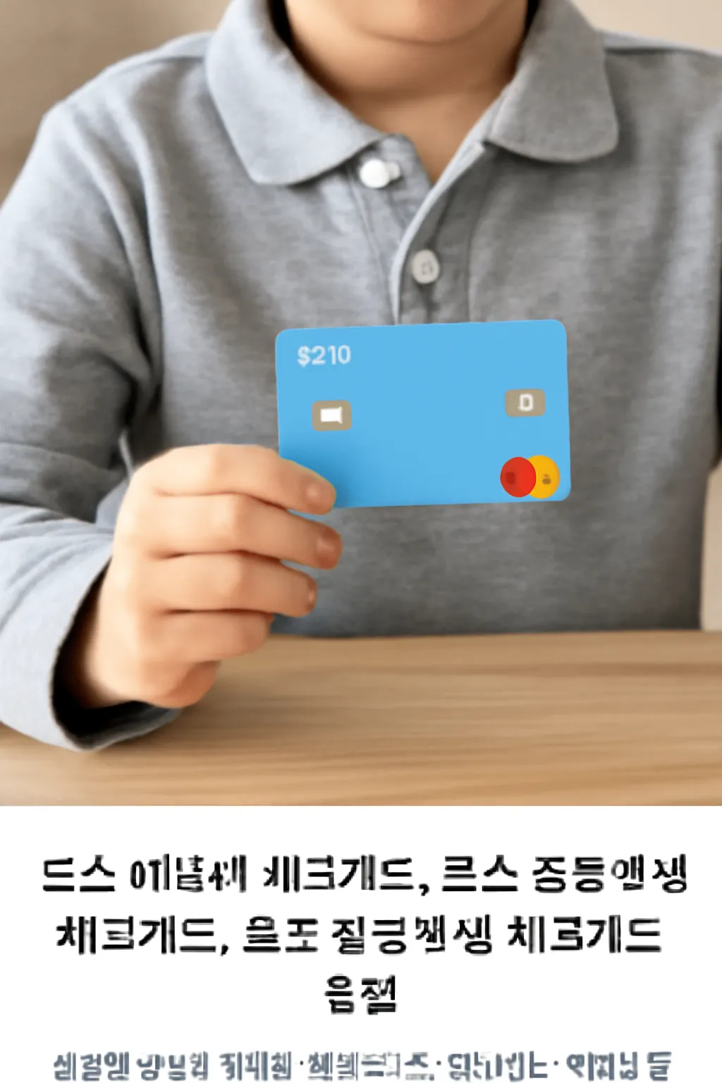 토스 초등학생 체크카드