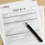 흥국생명 실손보험 청구서류