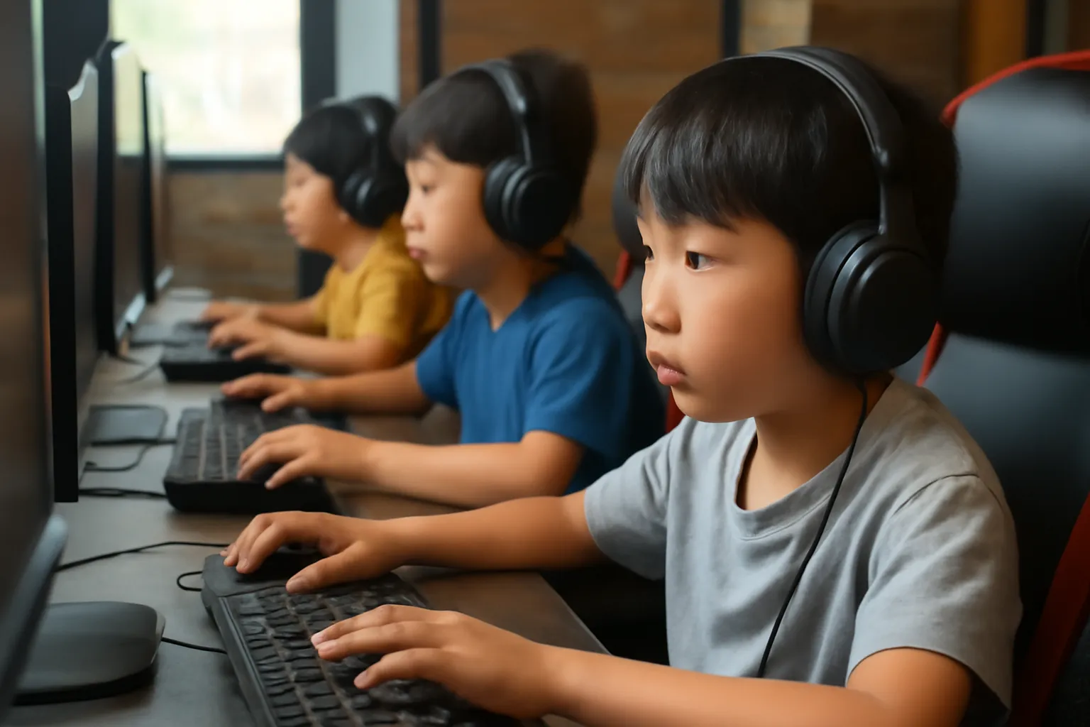 초등학생 pc방 게임