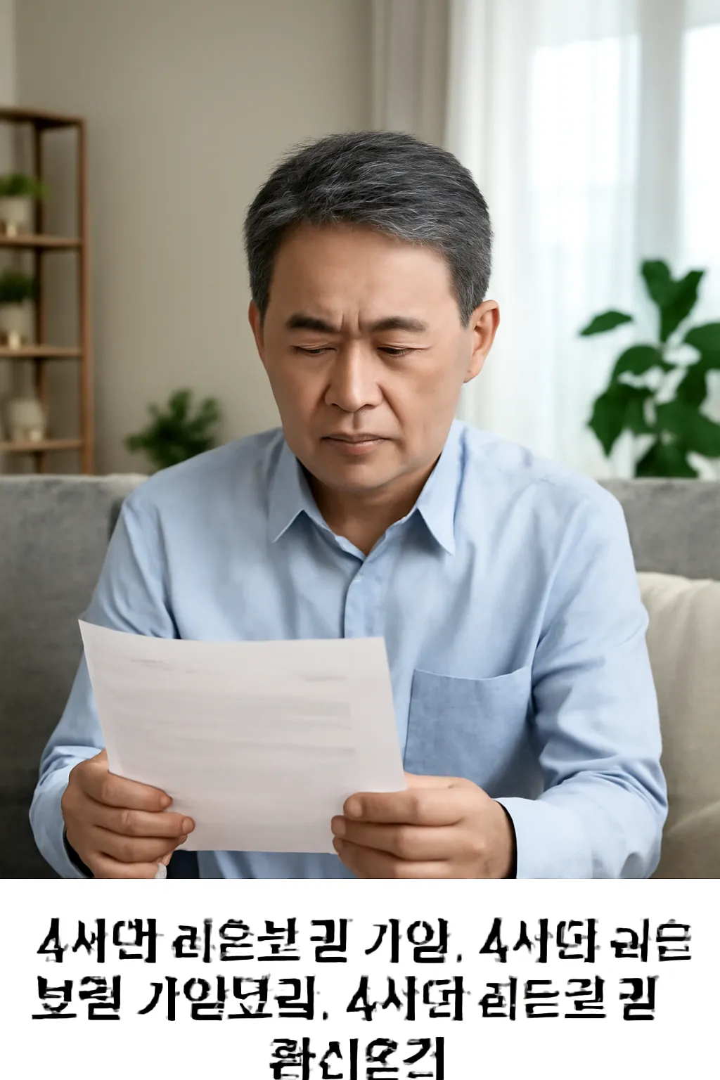 4세대 실손보험 가입조건